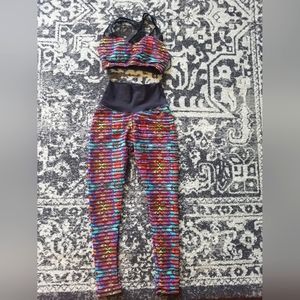 Colorful Patterned Women's Jumpsuit